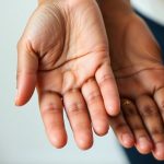 Two diverse hands gracefully intertwined.